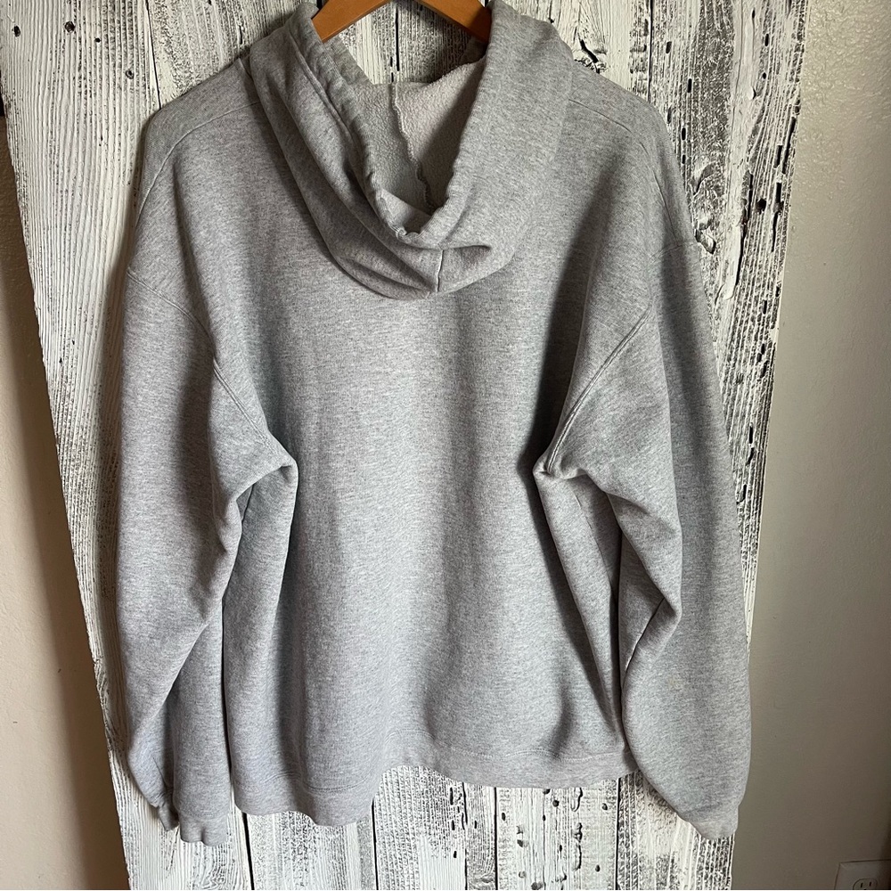 Vintage Pro Edge Oregon Ducks Grey Hoodie Sweatshirt Size Large - Picture 3 of 8